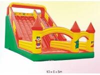 Vertical High Inflatable Dry Slide